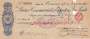 CHEQUE BANCO COMERCIAL DO EST. DE SÃO PAULO AG. PROMISSÃO 1931